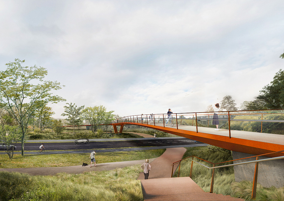 Visualisierung Kamener Straße © Leonhardt, Andrä und Partner Beratende Ingenieure VBI AG / SCHOYERER ARCHITEKTEN_SYRA