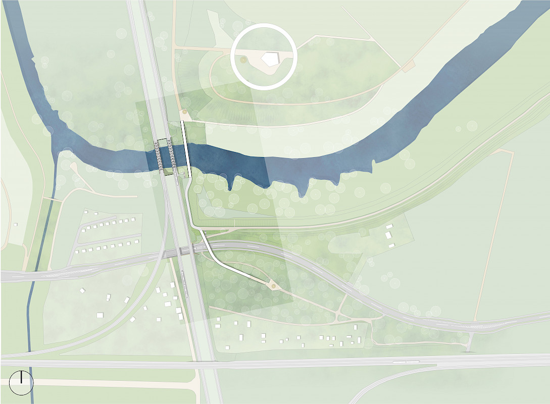 Übersichtsplan © Leonhardt, Andrä und Partner Beratende Ingenieure VBI AG / SCHOYERER ARCHITEKTEN_SYRA