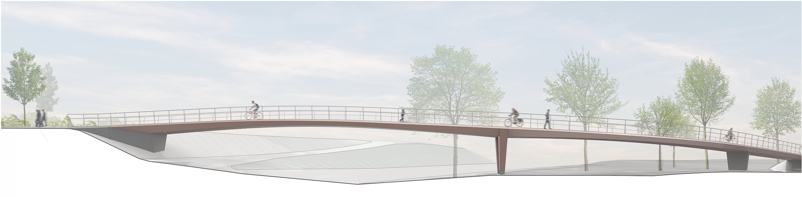 Ansicht Kamener Straße © Leonhardt, Andrä und Partner Beratende Ingenieure VBI AG / SCHOYERER ARCHITEKTEN_SYRA