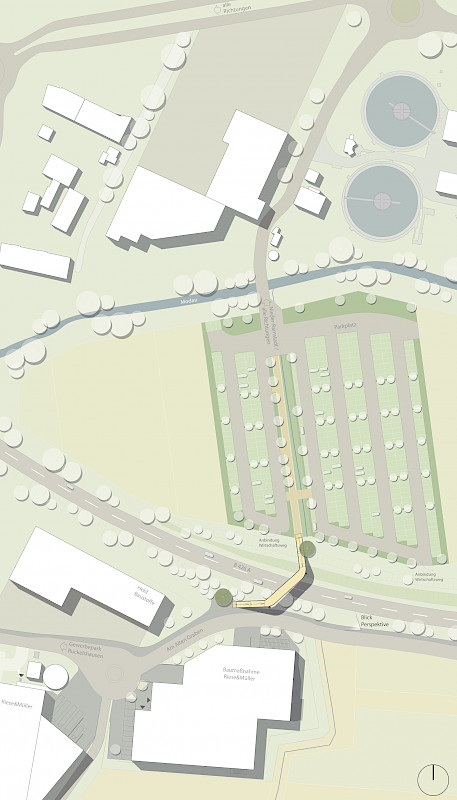 Lageplan, © Leonhardt, Andrä und Partner Beratende Ingenieure VBI AG / SCHOYERER ARCHITEKTEN_SYRA