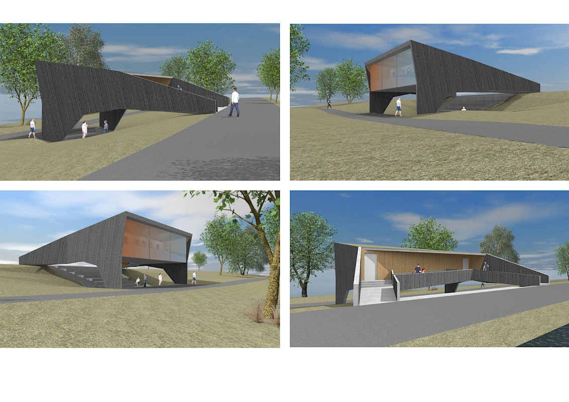 Perspektiven Fassadenvarianten mit Holz