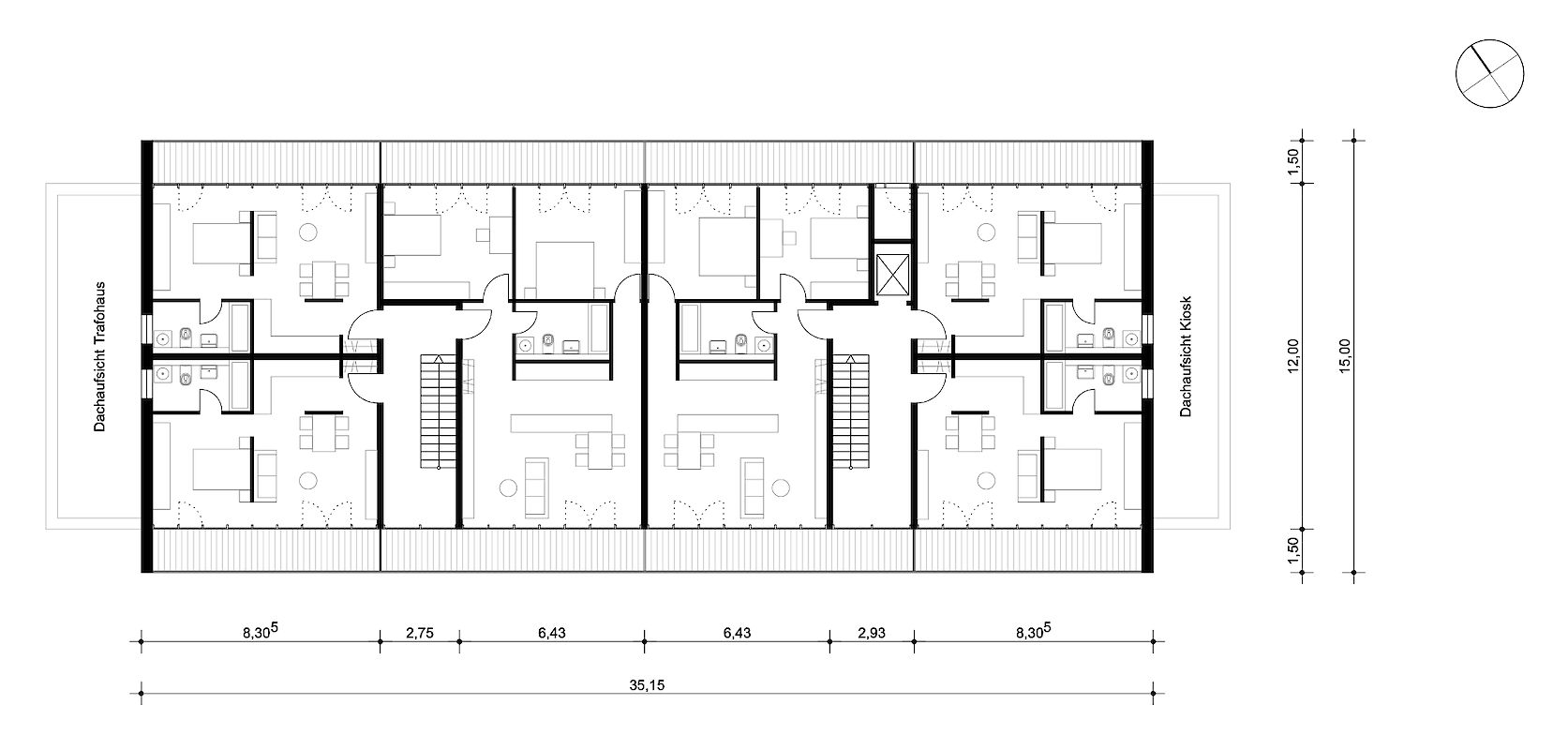 Grundriss Regelgeschoss