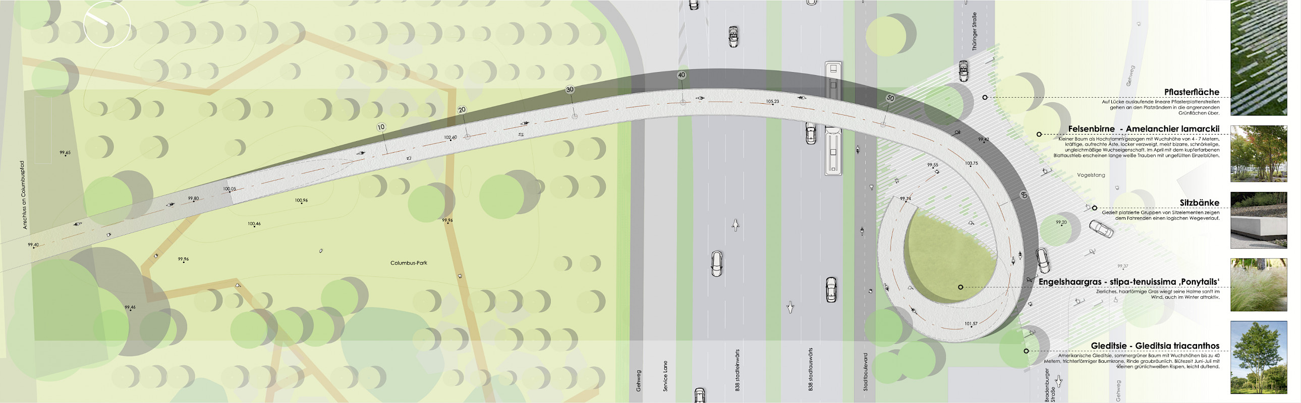 Grundriss, © Leonhardt, Andrä und Partner Beratende Ingenieure VBI AG / SCHOYERER ARCHITEKTEN_SYRA / BIERBAUM.AICHELE.landschaftsarchitekten