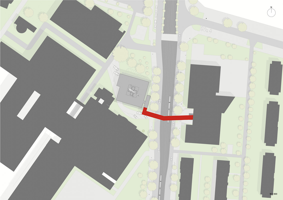 Lageplan © Leonhardt, Andrä und Partner Beratende Ingenieure VBI AG / SCHOYERER